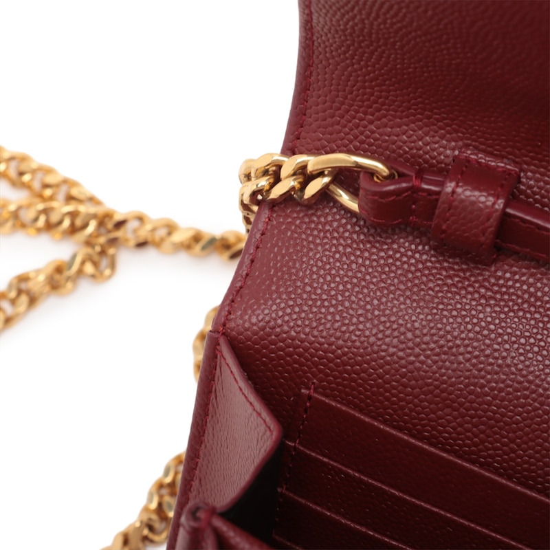 Main Image 8 of Previously Owned Saint Laurent Cassandre Envelope Chain Wallet (MSESLIYW)