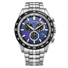 Citizen Sport Luxury UNITE with BLUE Chronograph Men's Watch CB5874-81L​