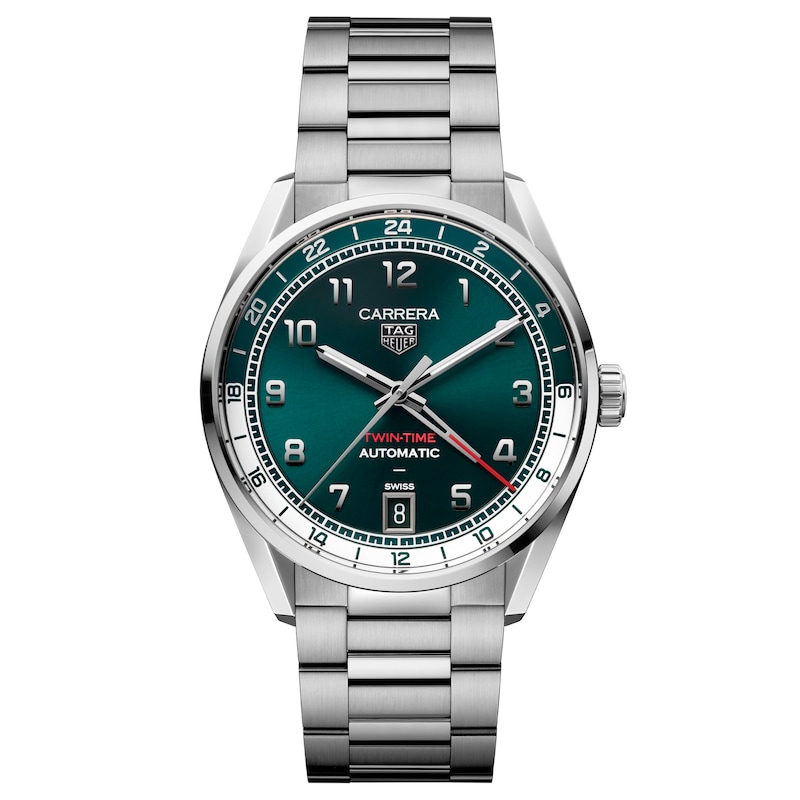 Main Image 1 of TAG Heuer Carrera Date Twin-Time Men's Automatic Watch WDA2114.BA0043