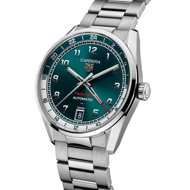 Main Image 3 of TAG Heuer Carrera Date Twin-Time Men's Automatic Watch WDA2114.BA0043