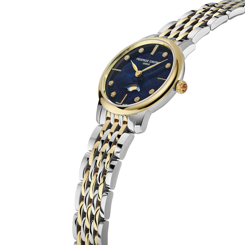 Main Image 2 of Frederique Constant Classics Slimline Moonphase Women's Watch FC-206MPND1S3B