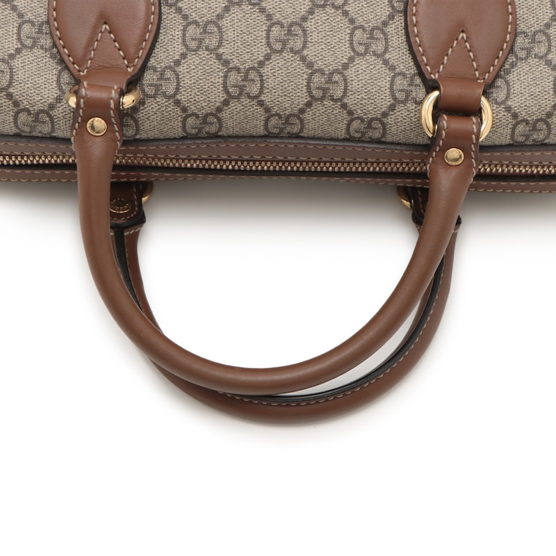 Main Image 4 of Previously Owned Gucci GG Supreme Boston Top Handle Bag (F6CM186V)