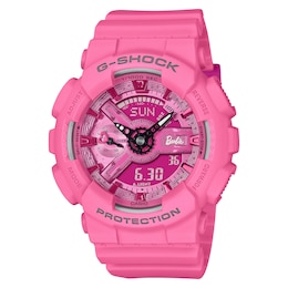 Casio G-SHOCK Barbie Collaboration Model Analog-Digital Women's Watch GMAS110BE-4A