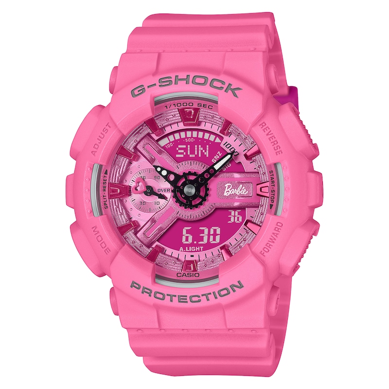 Main Image 1 of Casio G-SHOCK Barbie Collaboration Model Analog-Digital Women's Watch GMAS110BE-4A