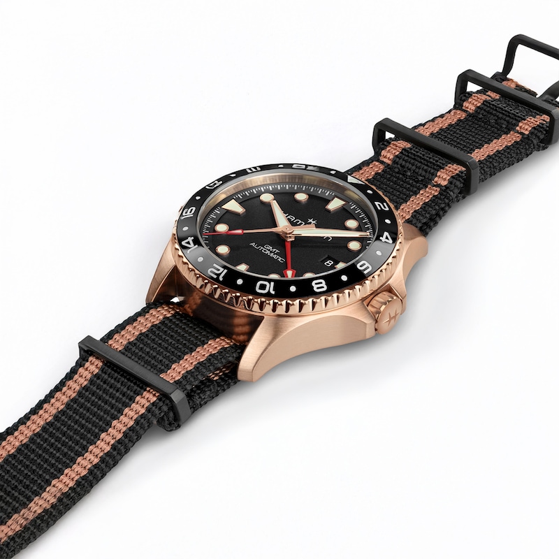 Main Image 3 of Hamilton Khaki Navy Automatic GMT Men's Watch H82565930