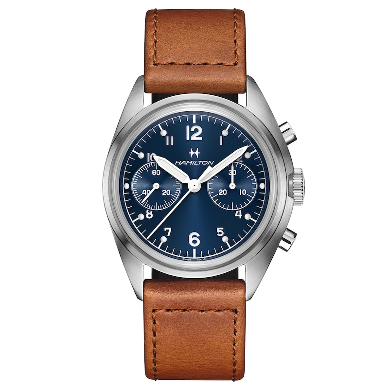 Main Image 1 of Hamilton Khaki Aviation Pilot Pioneer Mechanical Chronograph Men's Watch H76409540