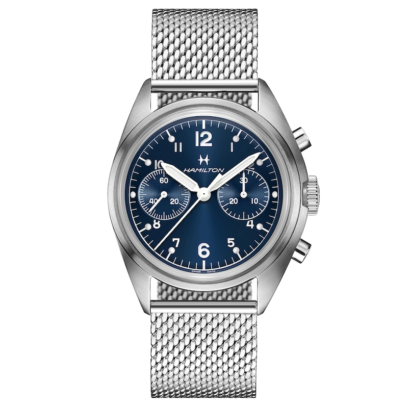 Main Image 1 of Hamilton Khaki Aviation Pilot Pioneer Mechanical Chronograph Men's Watch H76409140