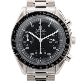 Previously Owned Men's OMEGA Speedmaster Chronograph Stainless Steel Watch Y1757JTB (Model: 3510.5)
