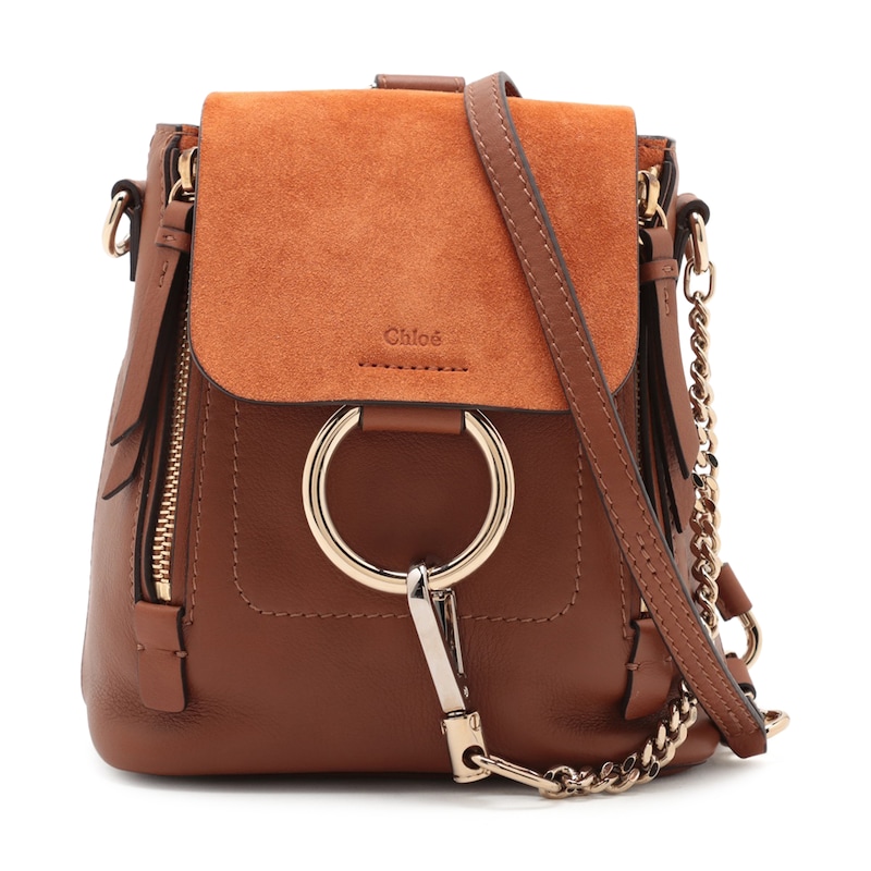 Main Image 1 of Previously Owned Chloé Mini Faye Backpack (ZQVPYRPX)