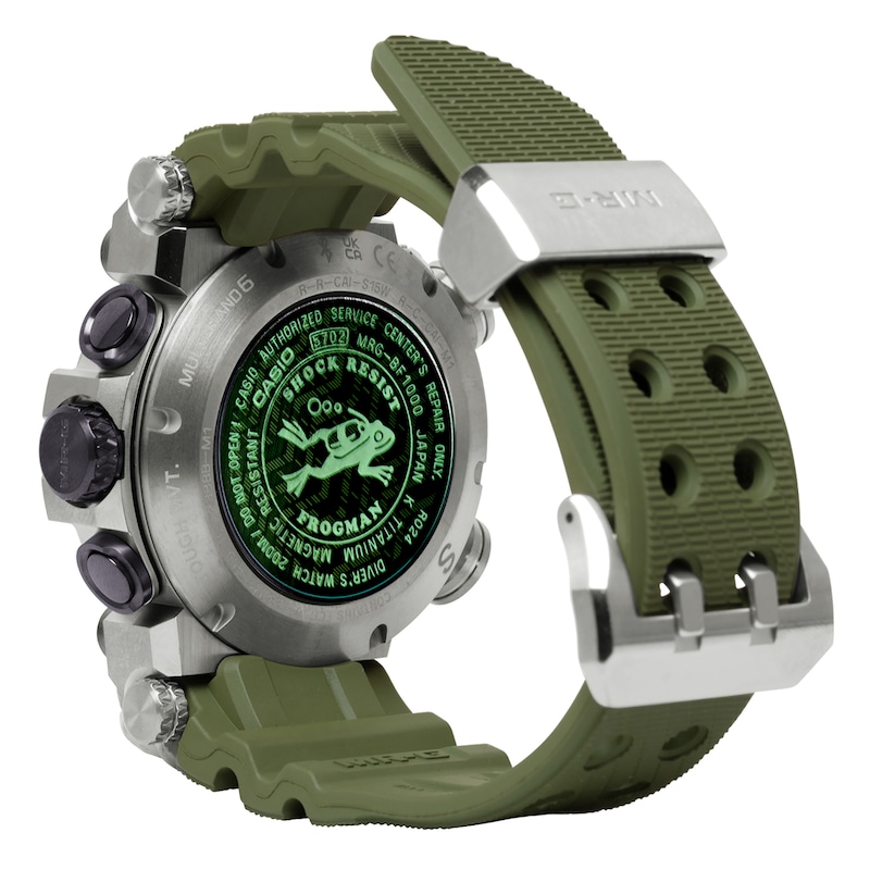 Main Image 3 of Casio G-SHOCK Mr-G Frogman Tough Solar Titanium Men's Watch MRGBF1000RG3