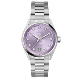 TAG Heuer Carrera Date Diamond Automatic Women's Watch WBN2319.BA0001
