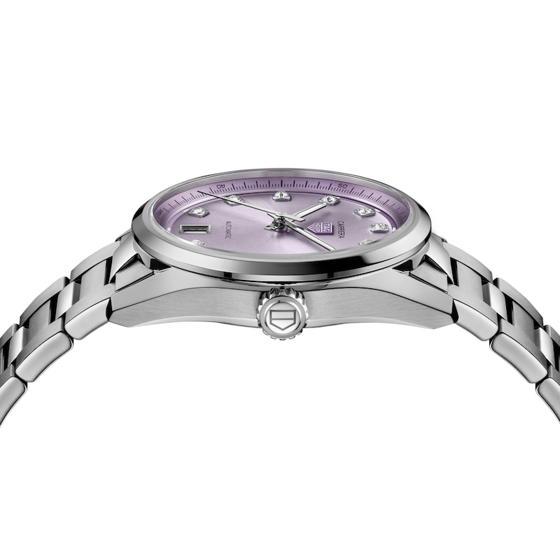 Main Image 3 of TAG Heuer Carrera Date Diamond Automatic Women's Watch WBN2319.BA0001