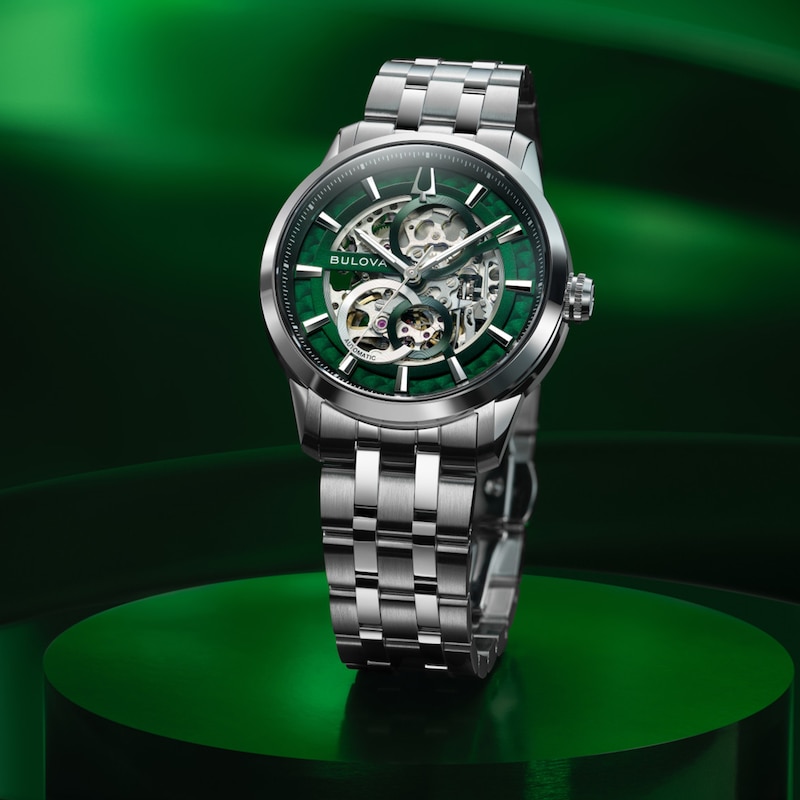 Main Image 5 of Bulova Sutton Automatic Men's Watch 96A329