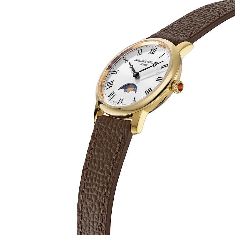 Main Image 2 of Frederique Constant Classics Slimline Moonphase Women's Watch FC-206RS1S5