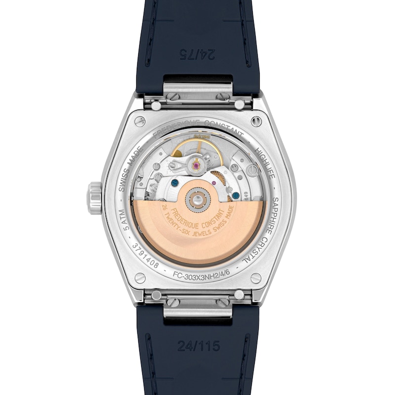 Main Image 5 of Frederique Constant Highlife Automatic COSC Unisex Watch FC-303BL3NH6B