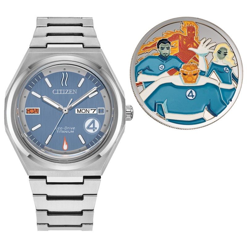 Main Image 5 of Citizen Marvel The Fantastic 4: First Steps Men's Watch Boxed Set AW0131-66W