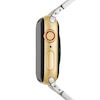 Thumbnail Image 3 of MICHELE 38mm Apple Watch Strap Stainless Steel & 18K Gold Plate MS18AM0006