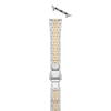 Thumbnail Image 5 of MICHELE 38mm Apple Watch Strap Stainless Steel & 18K Gold Plate MS18AM0006