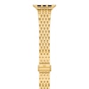 Thumbnail Image 1 of MICHELE 38mm Apple Watch Strap 18K Gold-Plated Stainless Steel MS18AM0007