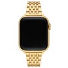 Thumbnail Image 2 of MICHELE 38mm Apple Watch Strap 18K Gold-Plated Stainless Steel MS18AM0007