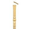 Thumbnail Image 5 of MICHELE 38mm Apple Watch Strap 18K Gold-Plated Stainless Steel MS18AM0007