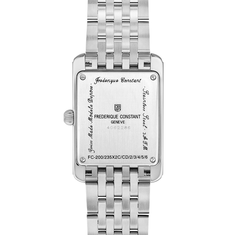 Main Image 3 of Frederique Constant Classics Carrée Small Seconds Women's Watch FC-235GR2C6B