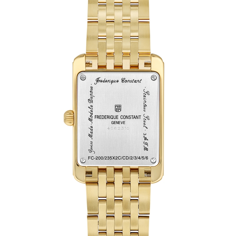Main Image 3 of Frederique Constant Classics Carrée Small Seconds Women's Watch FC-235S2C5B