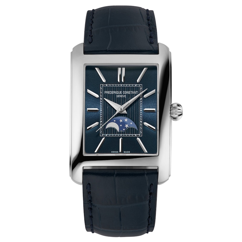 Main Image 1 of Frederique Constant Classics Carrée Moonphase Automatic Men's Watch FC-333N4C6