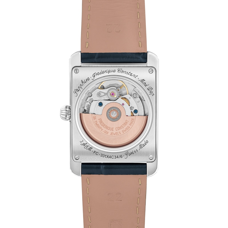 Main Image 3 of Frederique Constant Classics Carrée Moonphase Automatic Men's Watch FC-333N4C6