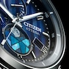 Thumbnail Image 3 of Citizen Attesa Stained Glass Super Titanium Chronograph Men's Watch BY1000-51L