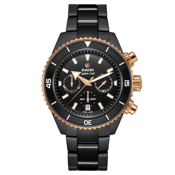 Rado Captain Cook High-Tech Ceramic Chronograph 43mm Men's Watch R32190153
