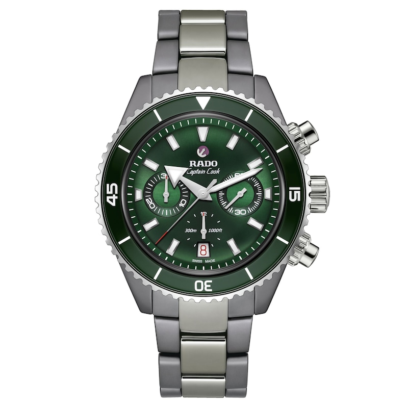 Main Image 1 of Rado Captain Cook High-Tech Ceramic Chronograph Men's Watch R32189313