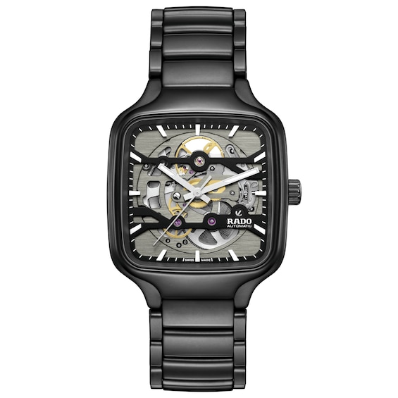Rado True Square Automatic Skeleton 38mm Men's Watch R27197152
