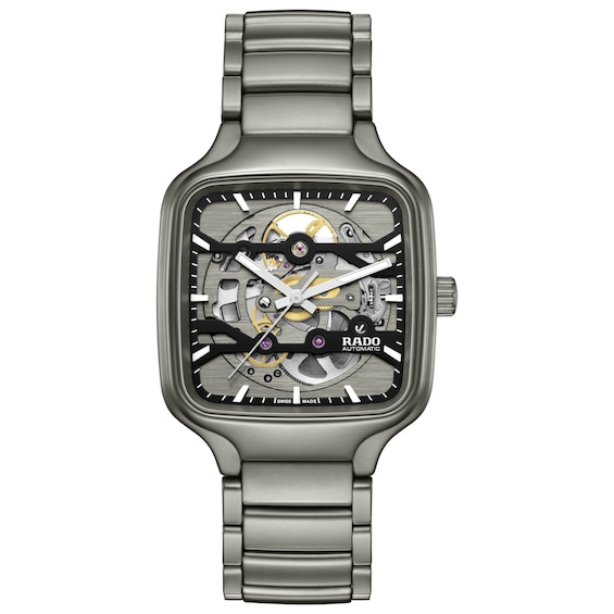 Rado True Square Automatic Skeleton 38mm Men's Watch R27196152