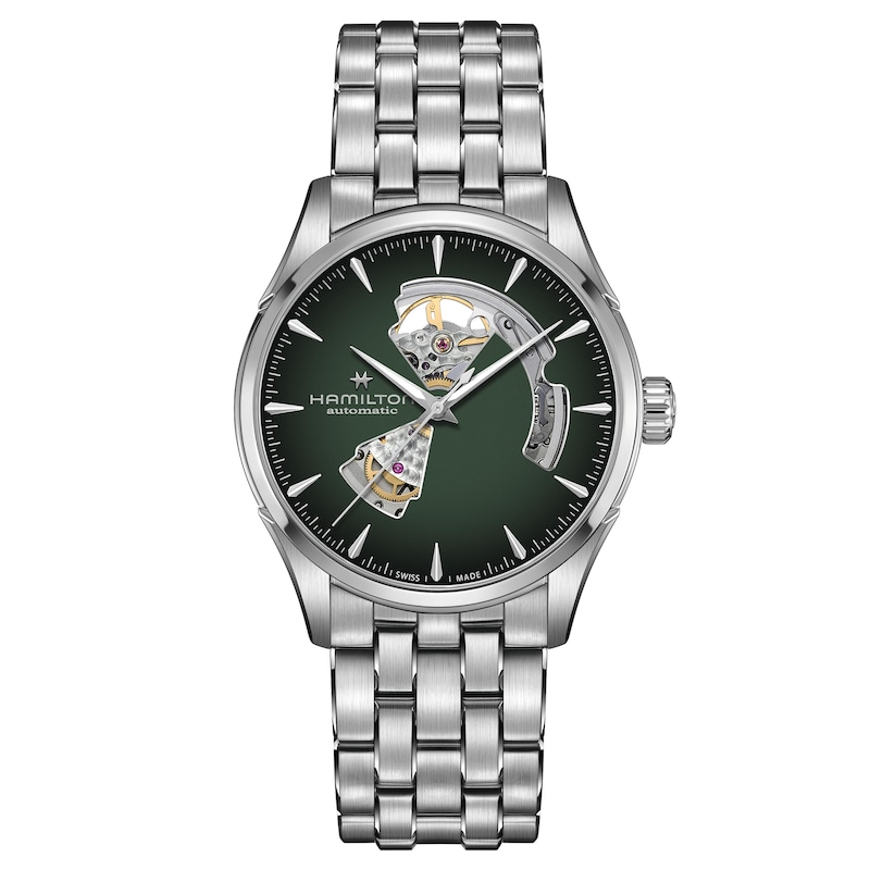 Main Image 1 of Previously Owned Hamilton Jazzmaster Open Heart Auto Men's Watch H32705160