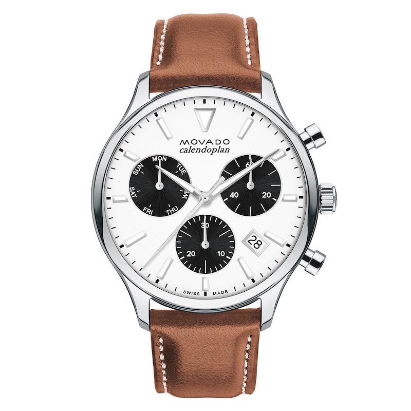 Main Image 1 of Movado Heritage Calendoplan Chronograph Men's Watch 3650147