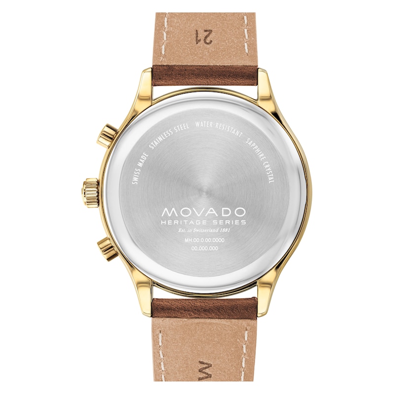 Main Image 3 of Movado Heritage Calendoplan Chronograph Men's Watch 3650148