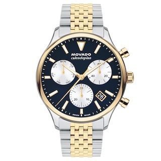Movado Heritage Calendoplan Chronograph Men's Watch 3650211