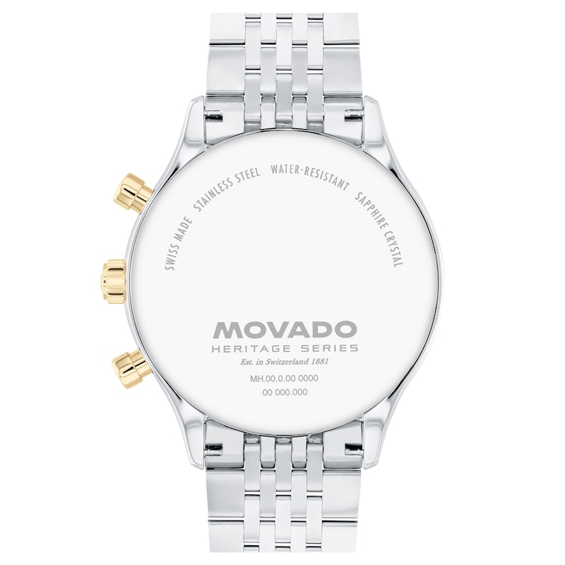 Main Image 3 of Movado Heritage Calendoplan Chronograph Men's Watch 3650211