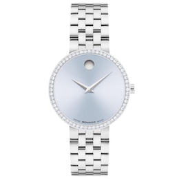 Movado Museum Classic Lab-Grown Diamond Women's Watch 0608066
