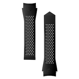 TAG Heuer Connected Calibre E5 Black Rubber Smartwatch Strap FT6239-00