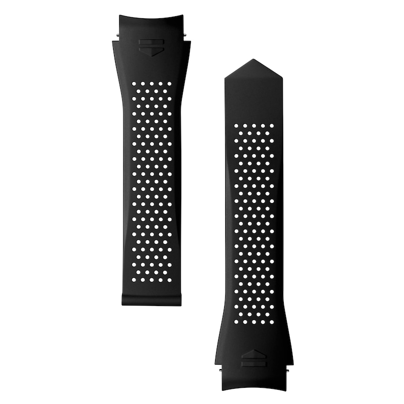 Main Image 1 of TAG Heuer Connected Calibre E5 Black Rubber Smartwatch Strap FT6239-00