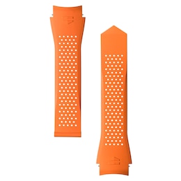 TAG Heuer Connected Calibre E5 Orange Rubber Smartwatch Strap FT6282