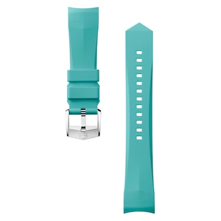 TAG Heuer Connected Calibre E5 Blue Rubber Smartwatch Strap BT0022