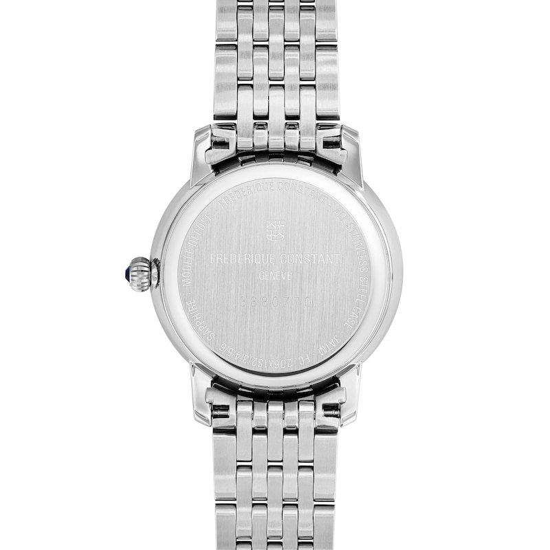 Main Image 3 of Frederique Constant Classics Slimline Moonphase Women's Watch FC-206MPBD1S6B