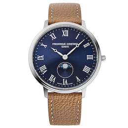 Frederique Constant Classics Quartz Moonphase Men's Watch FC-206RN3S6