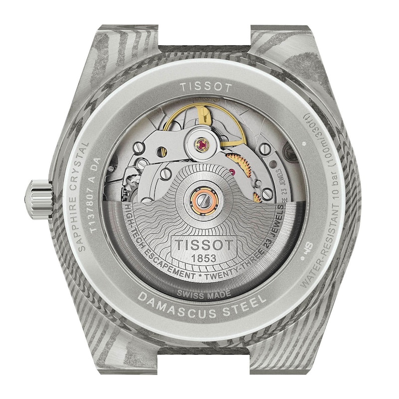 Main Image 3 of Tissot PRX Damascus Steel Men's Watch T1378079608100