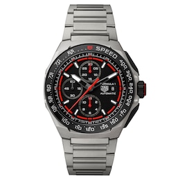 TAG Heuer Formula 1 Chronograph Titanium Automatic 44mm Men's Watch CBZ2082.BF0009