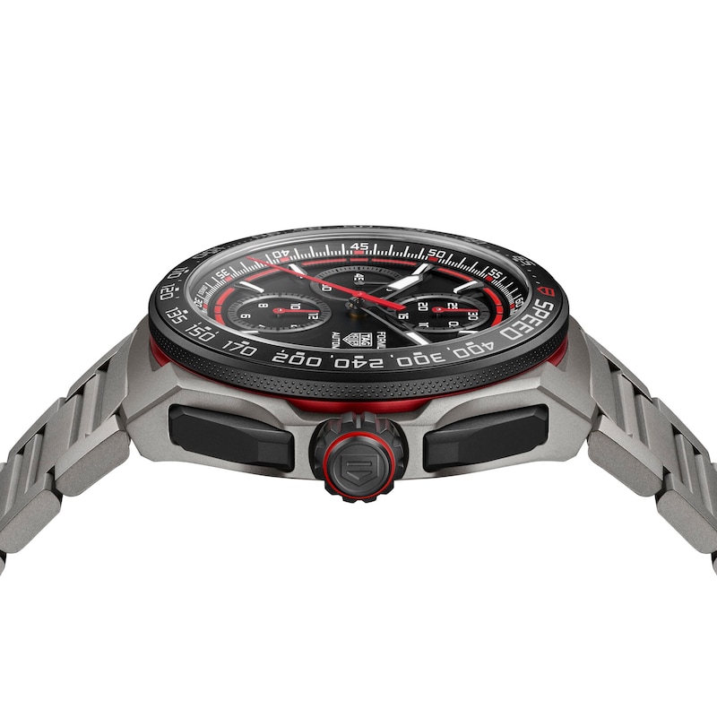 Main Image 4 of TAG Heuer Formula 1 Chronograph Titanium Automatic 44mm Men's Watch CBZ2082.BF0009