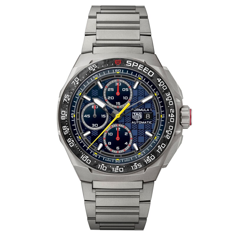 Main Image 1 of TAG Heuer Formula 1 Chronograph x Oracle Red Bull Racing Titanium Automatic 44mm Men's Watch CBZ2080.BF0009